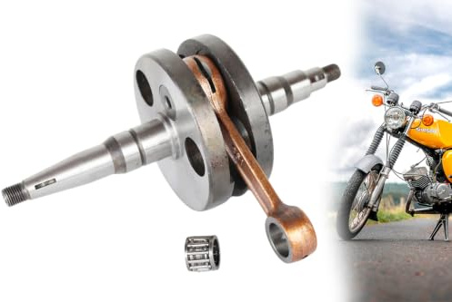 Kurbelwelle mit Nadellager für Kolbenbolzen für Simson S51 S53 KR51/2 SR50 SR80 | Kurbelwelle Komplett 50 - 60ccm Motor