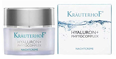 Kräuterhof® Hyaluron Phytokomplex Nachtcreme, Gesicht, Anti Aging, 50 ml