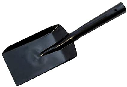 Bahob® Garden Metal Shovel Medium and Large Coal Ashes Metal Dust Pan Multipurpose Hand Shovel (38 X 10 CM)