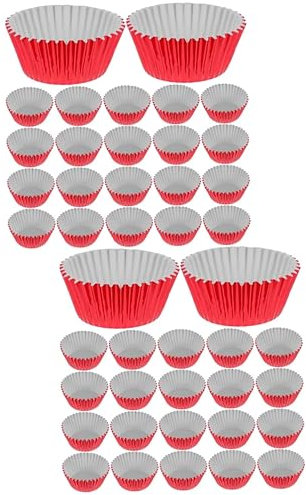 Didiseaon 200pcs Cupcake Baking Cups Muffin Liners Cake Cups Food-Grade Paper Non-Slip Bottom for Birthday Party