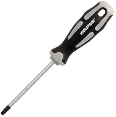 WOLFPACK LINEA PROFESIONAL Torx-skruvmejsel stål S2 handtag TPR Bimaterial T30 Ø 6,0 x 100 mm