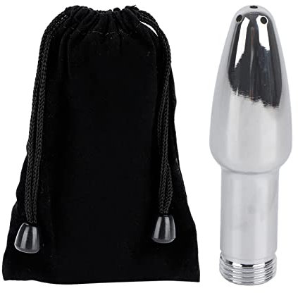 Hapivida Soffioni clistere anale per Doccia, detergente anale in Lega di Zinco Doccia clistere Ugello per Soffione Rubinetto per Bidet Accessorio per Pulizia vaginale per Uomini e Donne