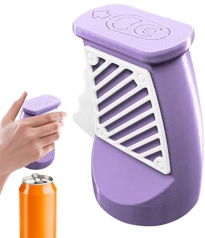 Abrelatas de bebidas impreso en 3D, nuevo abrelatas manual de latas de cerveza y refrescos, removedor de pestañas de aluminio para bebidas, fácil apertura de gatillo, regalo para tus amigos, papá o