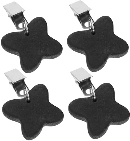 FUNNETOYU 4piezas Pinza para Mantel Colgantes Clip De Metal para Exteriores Decorativa para Camping