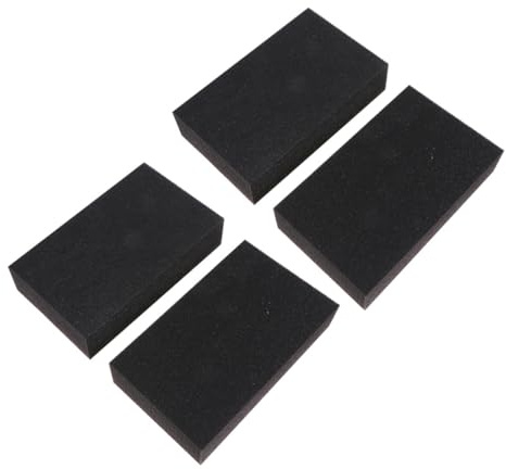 AKOOSY 4 pièces Éponge de Lavage Auto Absorbante Lot de Nettoyage et Doux pour Voiture Capacité de Mousse Entretien Pratique