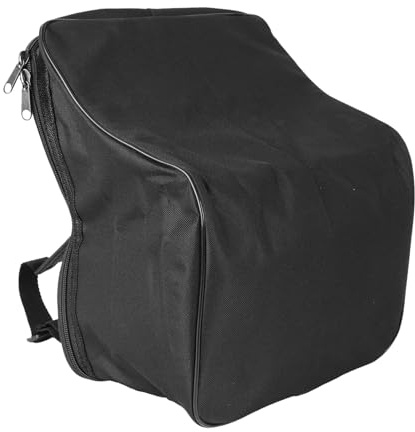 Parliky Wasserdichter Oxford Stoff Akkordeon Rucksack mit Ergonomischen Doppel-schultergurten für Anfänger und Profis Stabiles Musikzubehör für Sicheren Instrumententransport