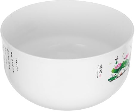 Alasum Pot de Fleurs de Lotus sans Trou en Résine Épaisse Pot Hydroponique pour Nénuphar et Plantes Aquatiques Taille Moyenne 293 CM X 17 CM pour Balcon et Décoration Intérieure