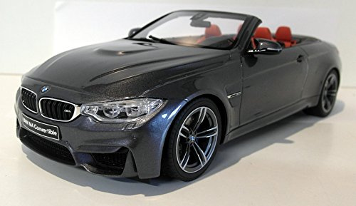 BMW M4 (F83) Cabriolet, metallic-grau, 0, Modellauto, Fertigmodell, GT Spirit 1:18