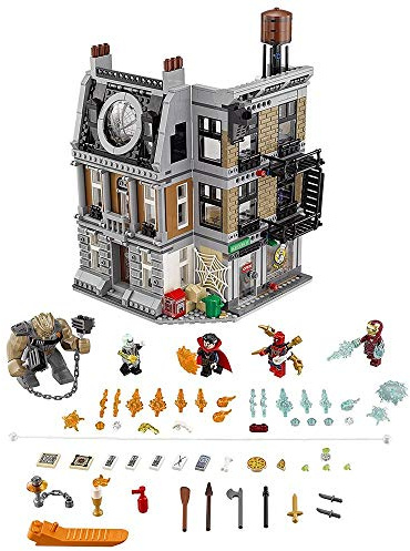 LEGO Marvel Super Heroes Avengers: Infinity War Sanctum Sanctorum Showdown 76108 Building Kit (1004 Pieces)