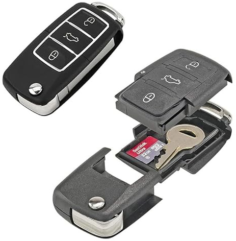 Llave de Coche Original Con Compartimento de Escondite Secreto | Safe Stash de Camuflaje | Caja Fuerte Camuflada