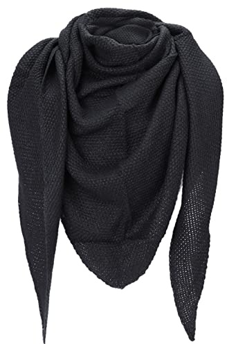 irisaa Damen Schal, weich Strickschal Dreieck, Deckenschal Herbst Winter Halstuch für Frauen und Mädchen, Lang dreieckstuch 195 * 80cm