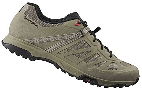 SHIMANO MTB-Schuhe Et500, Unisex, für Erwachsene, beige, 45 EU