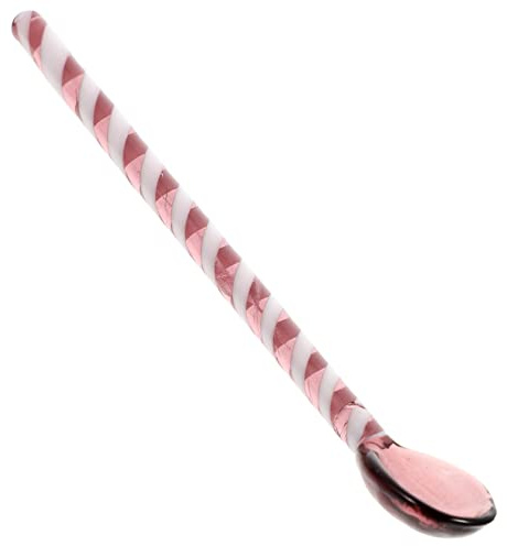 Cabilock Cuchara De Cristal Beber Palo De Swizzle Agitador De Cristal Cucharas De Café Espresso Pequeñas Cucharas Mezcladoras Transparentes Tazas Postre Noticias Exclusivas Vidrio