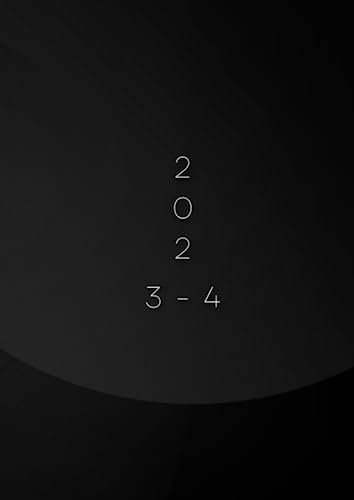 2023-2024: A4 Terminkalender XXL 1 Tag 1 Seite | Terminplaner Juli 2023 bis Juni 2024 | Tagesplaner viertelstündlich 6-20 Uhr | 365 Tage | 392 Seiten | Cover Black Moon