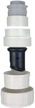 AQXYYWEI Clapet anti-retour d'égout for égout de cuisine dispositif Anti-reflux remuer le clapet anti-retour de tuyau d'eau en plastique
