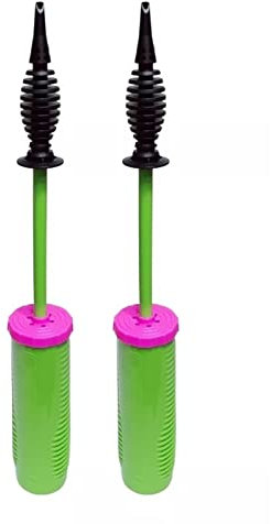 2 Stück Ballonpumpe Handheld, Ballons Pumpe Ballons Handpumpe Inflator Großer Luftausstoß Arbeitssparender Pumpen von Tragbaren