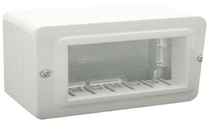 AVE CONTENITORE MINICANALI AUTOPORTANTE RAL9010 BIA S44 6 MODULI 44QC06