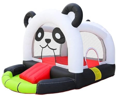 YKMYXZ, Indoor Outdoor Large Bounce Slide Climbing Wall Combo Childre