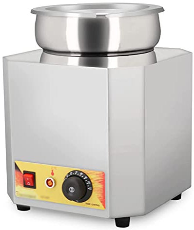 Calentador eléctrico de alimentos de 500 W para chocolate, mantequilla, queso y mermelada, máquina dispensadora de fondue y cobertura de temperatura constante