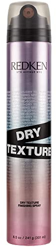 Redken Dry Texture Hairspray For All Hair Types - Lightweight Volumizing Spray, Airy and Beachy Texture, Medium Hold
