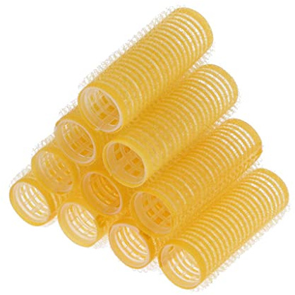 F Fityle grip by self Holding Hairdressing Curlers Hair Design Sticky Cling Gripping Sticky Rollers 8 Size, 20mm