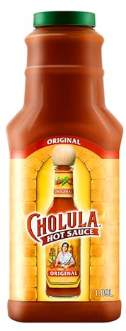 Cholula Original Hot Sauce, with Hot Chilli Pepper, 1.89L