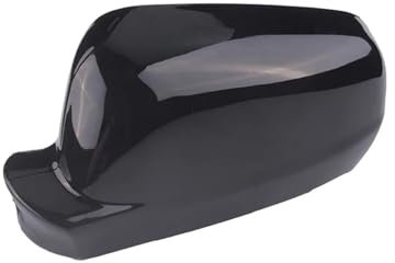 Spiegelkappen Rückspiegel Kappe Glänzend Schwarz Flügel Seite Spiegel Abdeckung Gehäuse Gleiche Größe Für Golf 4 MK4 Für Bora 1998-2004 Auto Zubehör Spiegelabdeckung(Farbe:Links)