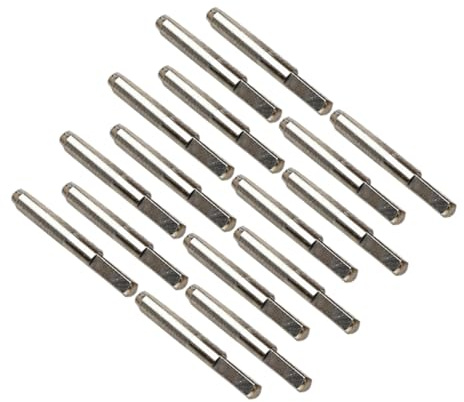 Vaguelly 16 Stück Metall Nägel für Leiersaiten Harfe Zubehör mit Einfacher Installation und Hoher Verformungsbeständigkeit Geeignet für Dulcimer und Guzheng Instrumente