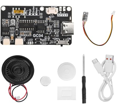 Weihnachten Geburtstag Musik Grußkarte Soundmodul 8MB Speicherkapazität Aufzeichnbarer Soundchip für besondere Anlässe