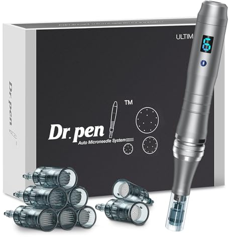 DermaStamp System 0.25mm, Microneedling Stamp Pen, Derma Stamp Pen, Derma Roller Alternative, Microneedle Micro Needle Skin Care for Men Women