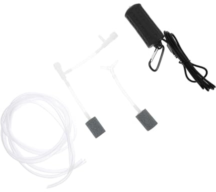 YARNOW 1 Satz Pumpe Aufblasbarer Tank Aquarium Wiederaufladbarer Auto USB Luftpumpenreiniger Ballonbelüfter Elektrisch Betriebene Vakuumpumpe Tauchladegerät Kompressor Silikonmaterial