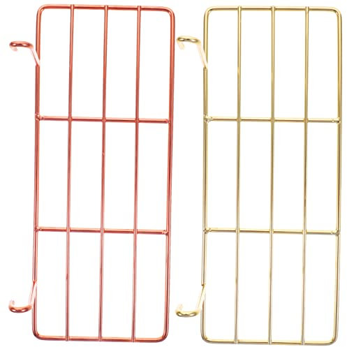 WOONEKY 2stücke Metall Spielzeugständer Für Vögel Robuster Perch Stand Für Papageien Nymphensittiche Und Wellensittiche Vogelspielplatz-zubehör Für Aktivitäten Und Training