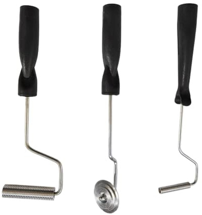 Ensemble d'instruments de rouleau à palette en – Outils de rouleau de plastification, kit d'application en fibre de verre | Outils de palettes à bulles, palette de sertissage en résine pour
