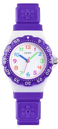 CakCity Kids Watch Waterproof Cute Cartoon Analog Girls Boys Wrist Watch for Little Child Time Teacher for Children 3-10 Year