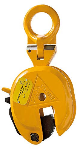 Abrazadera vertical de elevación con ojal giratorio, abrazadera de chapa, pinza de chapa vertical