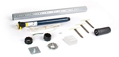 Somfy® Motorisiertes Achsen-Set für Rollläden, kabelgebundener Motor, 10 nm – 1,5 m – Ø 60 mm