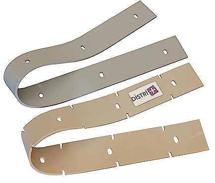 Distri+ - Kit raclette compatible pour autolaveuse Columbus RA43K40, RA55K40, RA43B20, RA43B40, RA43BM40. Alternative pour réf