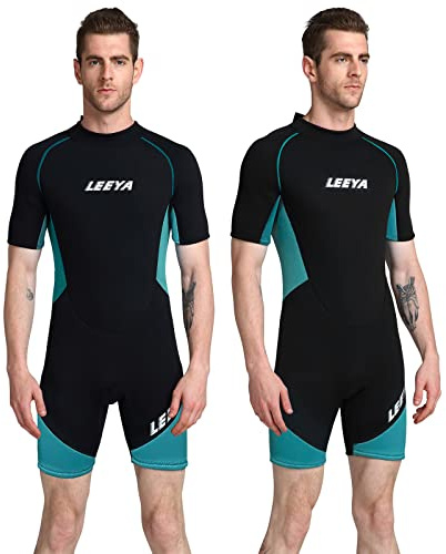 PRELGOSP 3mm Combinaison Neoprene Homme, Monopiece Back Zip Combinaison Plongée, Thermique Extensible Contre Les UV Wetsuit pour Le Surf et Les Sport d'eau,6XL