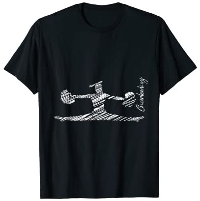 Cheerleading silhouette cheer T-Shirt
