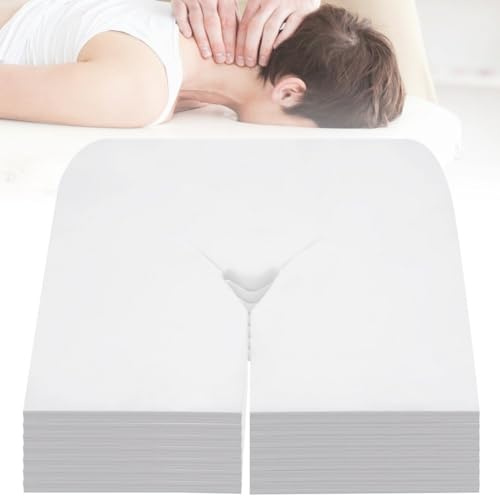 Massage-Gesichtswiegenbezüge, 1200 Stück Einweg-Gesichtsauflagen | Abdeckungstücher aus weichem Vliesstoff für Massagetisch-und Massagebank-Kopfstützen