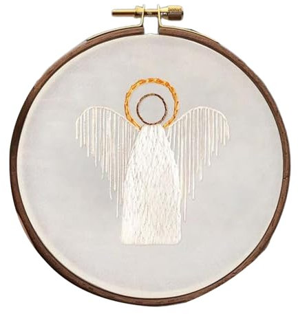 Stickerei-Anfänger-Kit - Krippen-Stickset, Kreuzstich-Sets | Anfänger Mit Anleitung, Blumenmuster Pflanzen Stickset Anfänger Embroidery Kit Stickerei Set, Set Stickbilder Erwachsene Stickrahmen