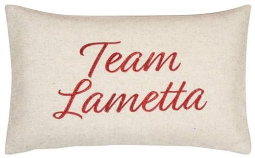 PAD Team Lametta red, 30 x 50 cm