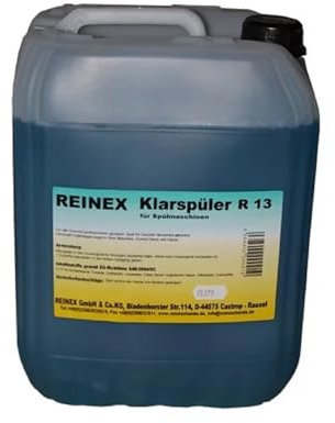 Reinex R13 Liquide de rinçage liquide pour liquide de rinçage en poudre et liquide - Bidon de 10 l