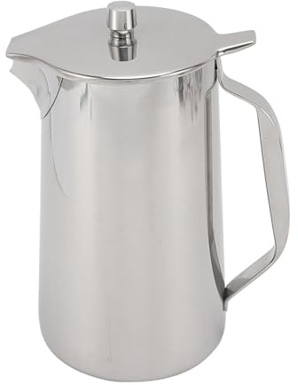 Cocoarm Elegante Bollitore d'acqua in Acciaio Inossidabile, Brocca di Grande capacità, Opzioni Versatili, Design Moderno con Effetto di Raffreddamento, Materiale Sicuro, per Casa, Ufficio, Festa,