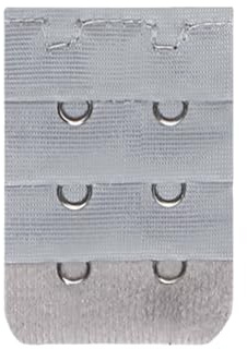 AMateschitz 12 prolunghe per reggiseno, 3 ganci, 2 file per reggiseno estensore, chiusura morbida, elastico, biancheria intima, fibbia di estensione, accessorio per la gravidanza, per donne e donne