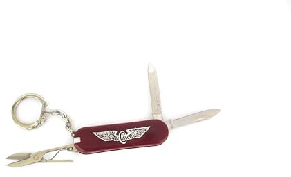 Zunftbedarfde Mini Taschenmesser Schlüsselanhänger Eisenbahn Bahn Flügelrad