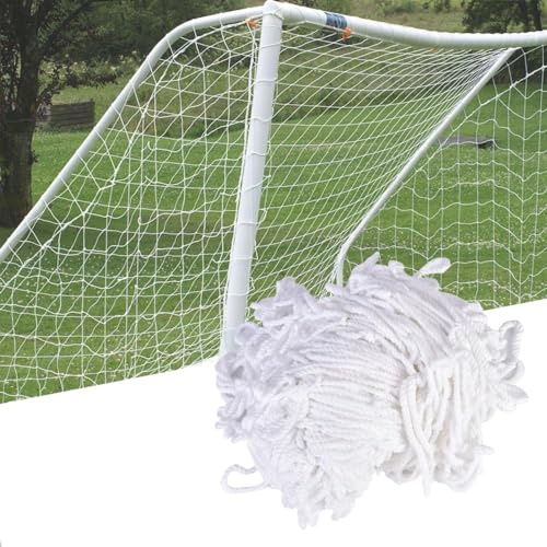 Jadeshay Fußballtornetz, Fußballtor Netz 3m x 2m Fußball Tor Net Polypropylenfaser Ersatznetz für Fußballtor Sportspiel-Trainingstools