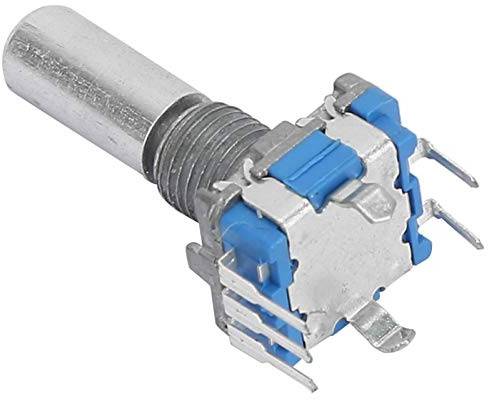 Encoder rotativo EC11, 10 pezzi EC11 codificatore rotativo interruttore Potenziometro digitale con interruttore 5 pin per elettronica automobilistica, audio multimediale