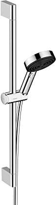 hansgrohe Pulsify S 30.5 cm 1-Spray Handbrause mit Gleitstange und Schlauch PowderRain, IntenseRain, Pulsierende Massage in Chrom, 24161001