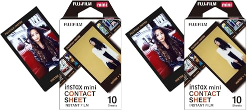 instax Mini Film Contact Sheet Rahmen (Packung mit 2)